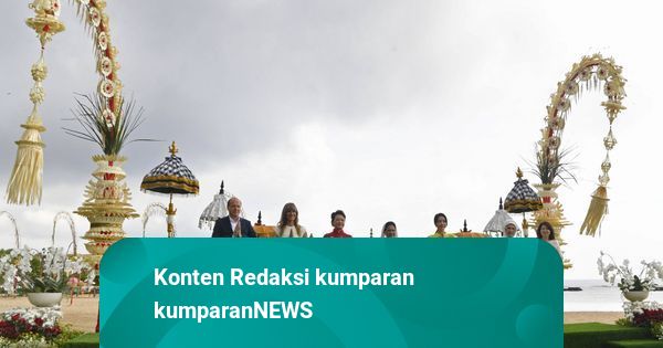 Foto Momen Iriana Jokowi Sambut Tamu Undangan G20 Di Bali Kumparan Com